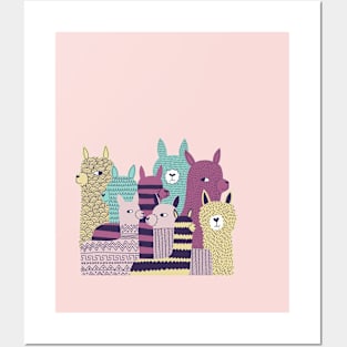 DOODLE LLAMA Posters and Art